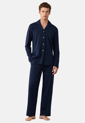 Hackett London, HACKETT LONDON PYJAMA SET ICON PJ - Conjunto de pijama - ink blue
