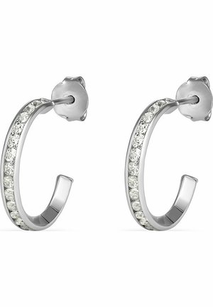 STECKER ZIRKONIA - Earrings - weißgoldfarben