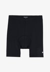 CYCLING BIB SHORTS WITH PADDING & BACK ZIP POCKET - Bibshorts - black