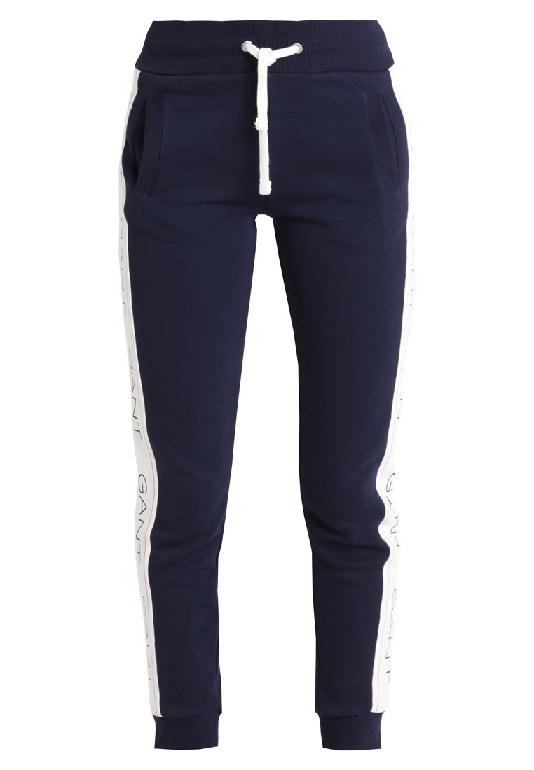 GANT ICON PANTS Joggebukse evening blue Zalando.no Blue ARCHIVE JOGGEBUKSE Gant Joggebukser - Herreklær er billig