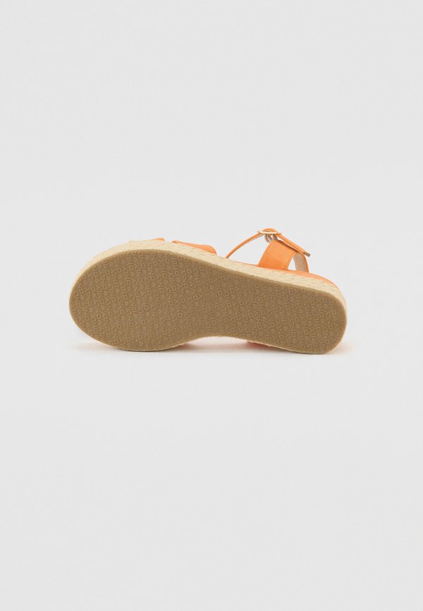 ONLMARCELA - Wedge sandals - orange4