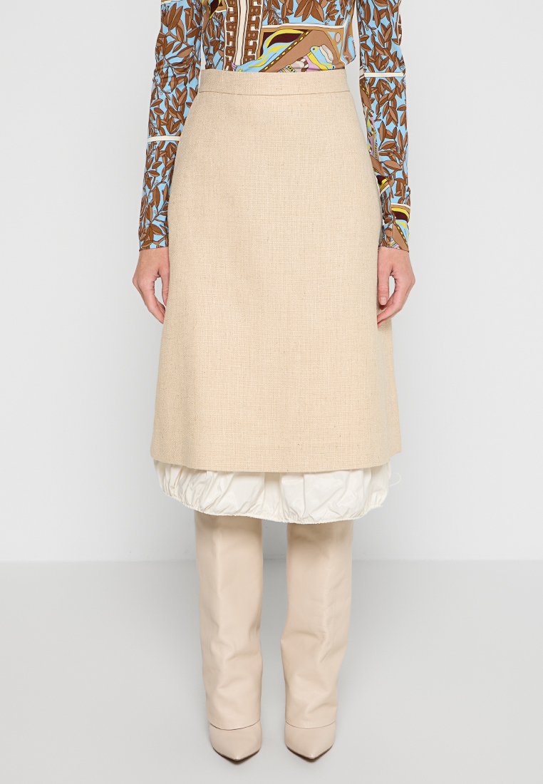 TORY BURCH A-lijn rok beige TORY BURCH A-lijn rok beige