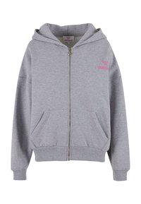 CHEST LOGO  - Hoodie - grey