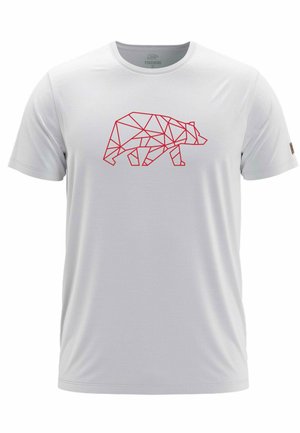 T-shirt print - white