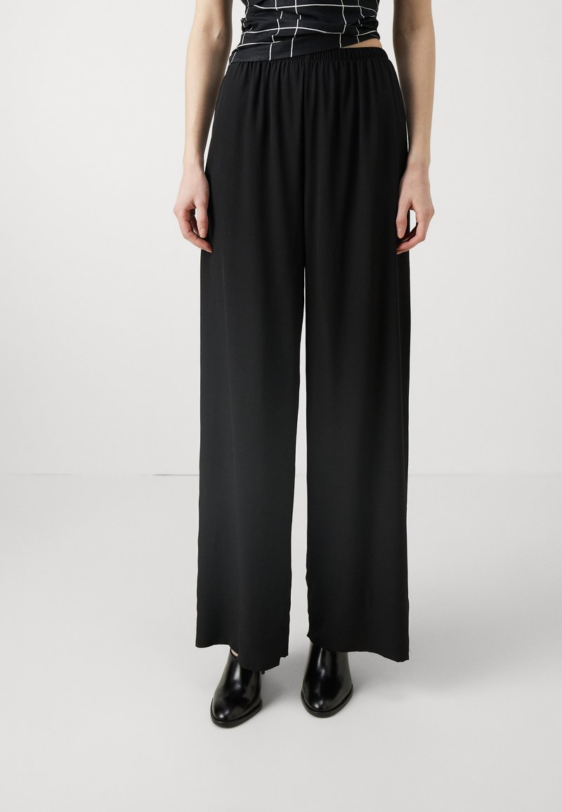 Faithfull The Brand Monforte Silk Pant- Black