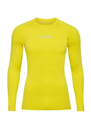 Langarmshirt - blazing yellow