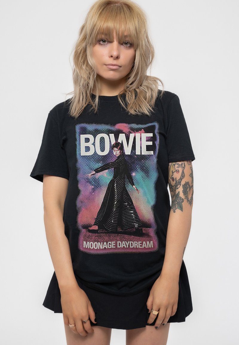Paradiso Clothing DAVID BOWIE MOONAGE 11 - Print T-shirt - black