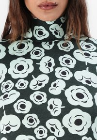 Marimekko CAVEA TUMMA - Jerseykjole - dark green/turquoise/black