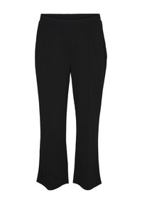 WIDE - Pantalones - black