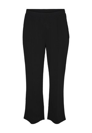 Vero Moda Curve WIDE - Trousers - black