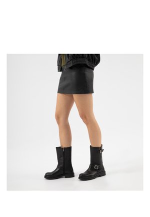 Wojas Cowboy-/Bikerlaarsjes - black