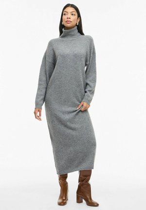 Strikkjoler - medium grey melange