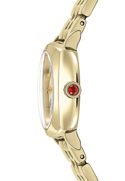 FERRAGAMO QUARTZ ANALOG KU-SOFT SQUARE 23MM - Hodinky - champagne