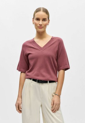 T-Shirt basic - rose brown