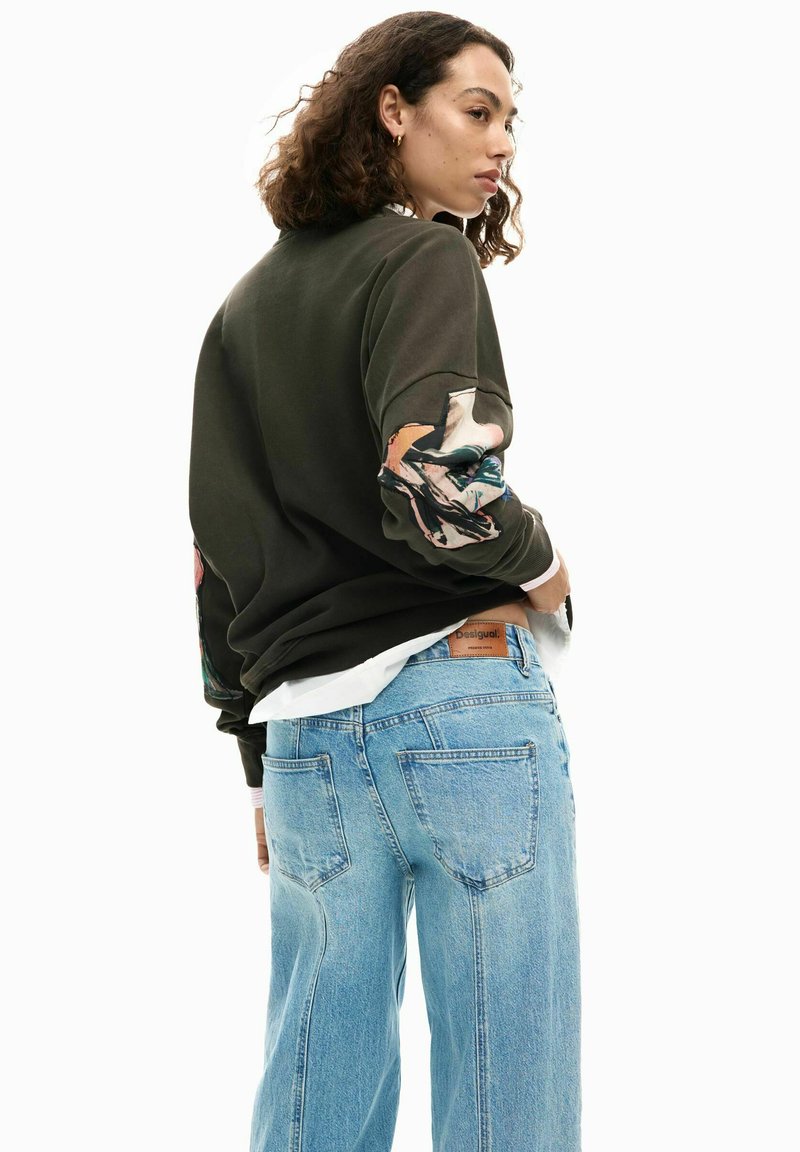 Desigual MICKEY MOUSE - Felpa con zip - grey/grigio