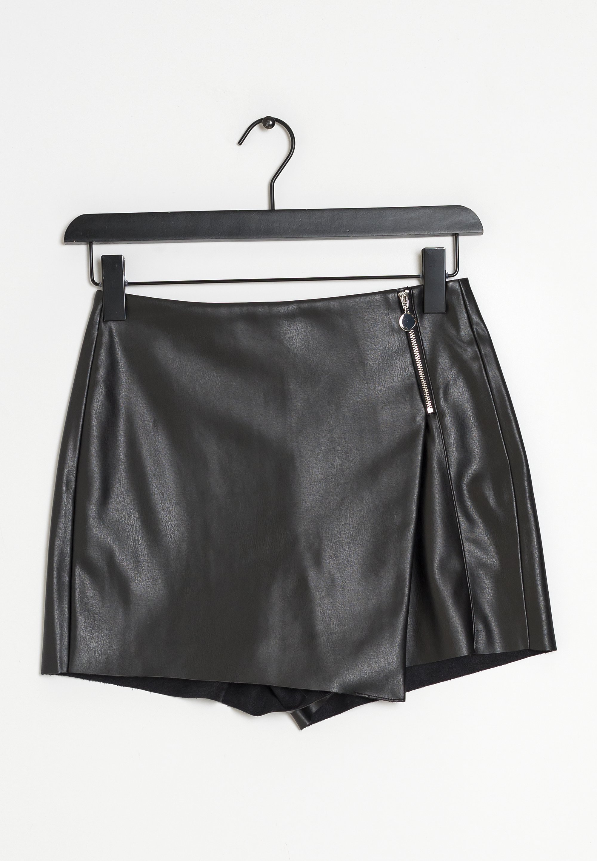 Zara Leather Shorts Bermuda Shorts Jupe Short Simili Cuir Zara