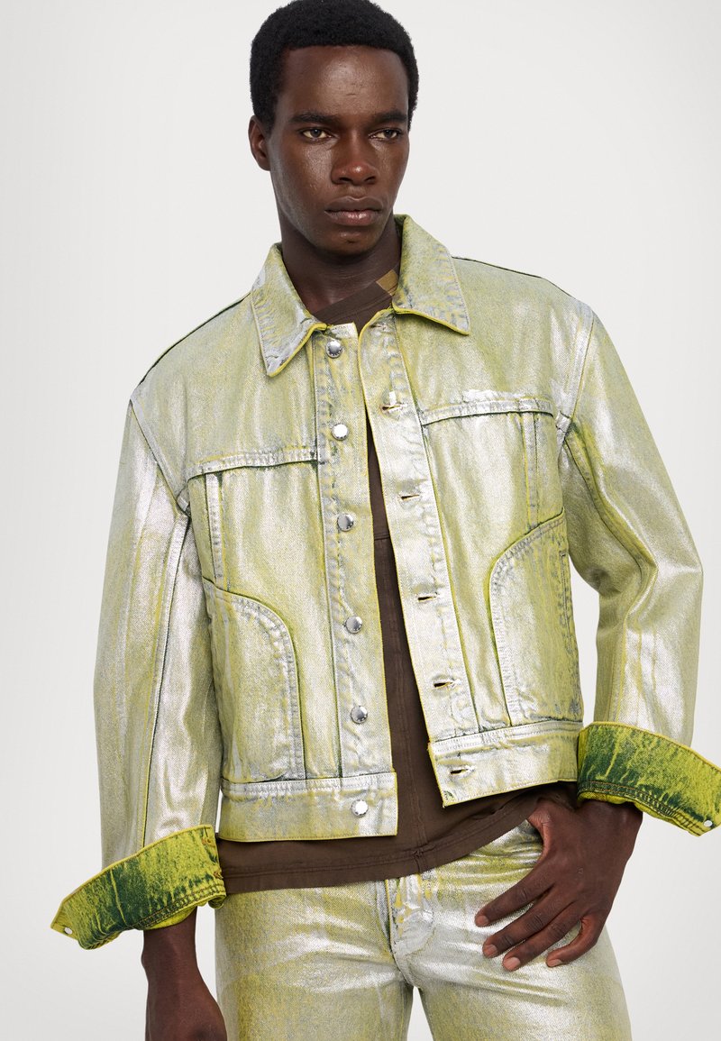 ECKHAUS LATTA EL JACKET UNISEX - Denim jacket - sterling/silver  