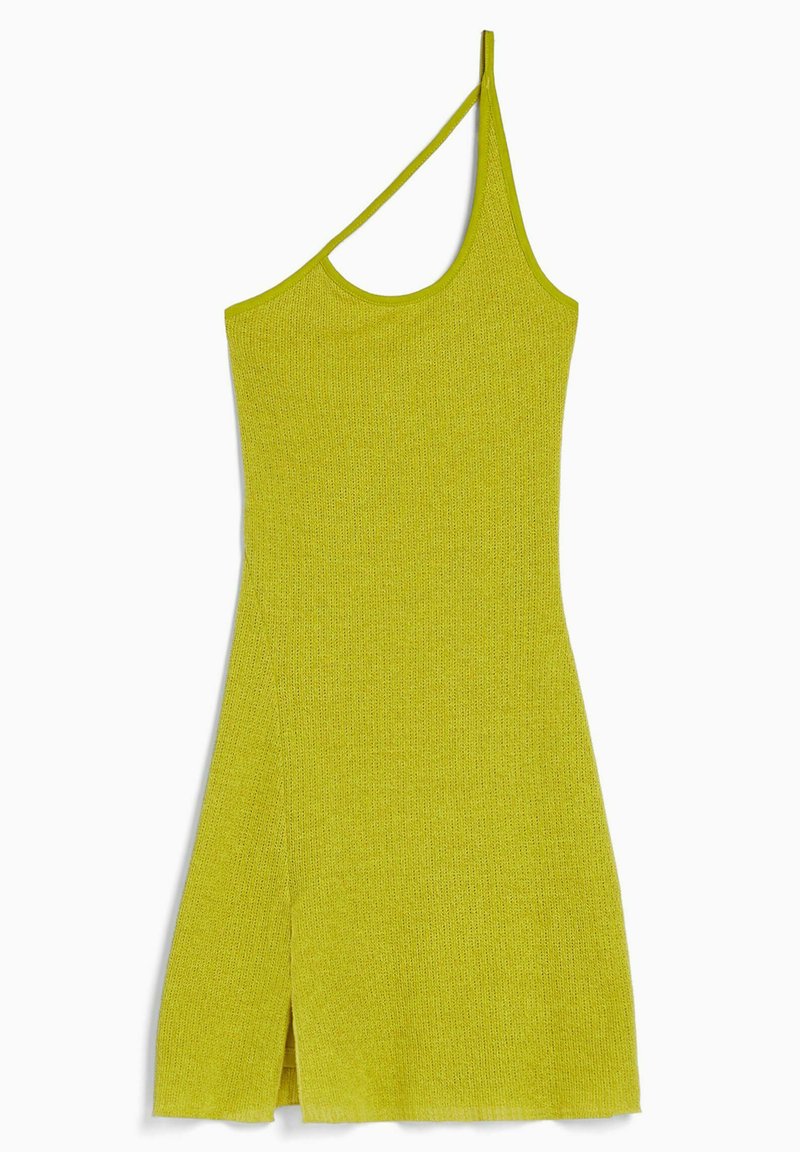 Bershka Gebreide jurk groen Bershka Gebreide jurk groen