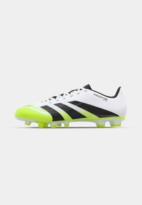 Unselected, footwear white/core black/lucid lemon