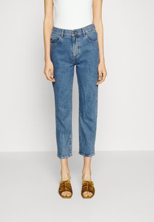 DL1961 PATTI STRAIGHT HIGH RISE VINTAGE ANKLE - Blugi drepți - blue rapids