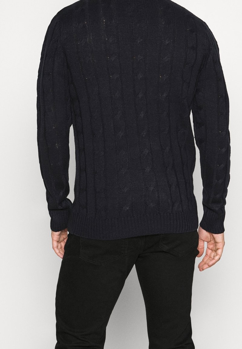 Brave Soul Stickad tröja - dark blue