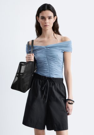 & OTHER STORIES, RUCHED  - Blusa - dusty blue