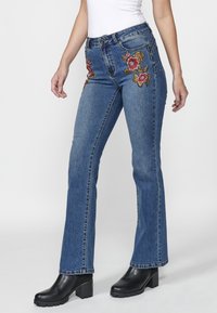 Koroshi Bootcut farmer - azul med   medium blue