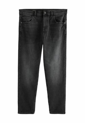 Next CLASSIC  - Jeans Tapered Fit - washed black crosshatch