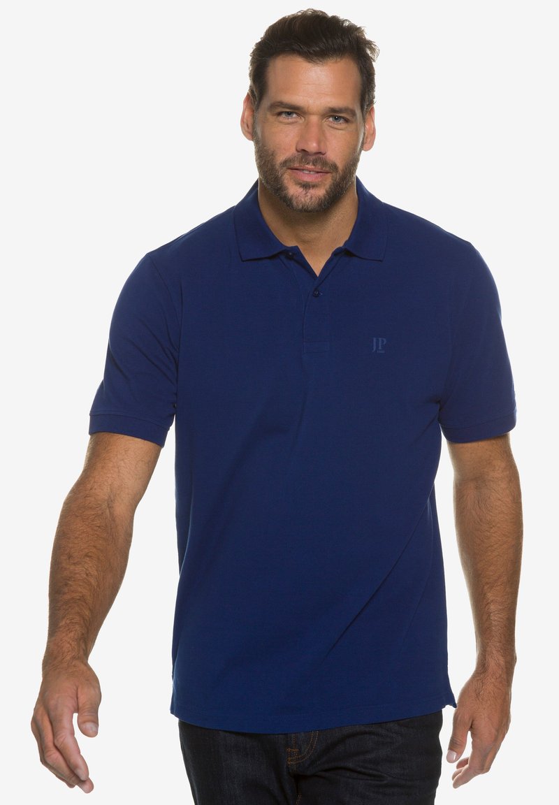 JP1880 GROSSE GRÖSSEN BIS 8XL KNOPFLEISTE - Poloshirt - kobalt