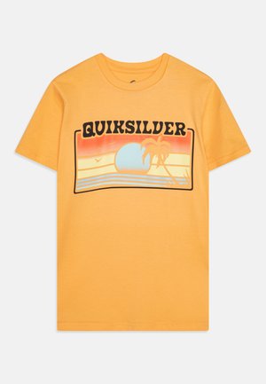 Quiksilver, SUN FADED UNISEX - T-shirt con stampa - chamois