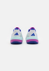 adidas Performance BARRICADE 13 - Tenisice za sve terene - footwear white/lucid blue/semi flash aqua
