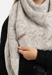 Knit Factory JOSH - Sjaal - beige iced clay