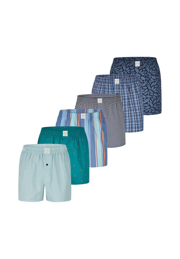 WIDE 6-PACK - Boxershorts - mehrfarbig