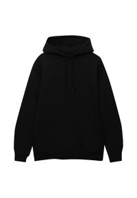 PULL&BEAR Mikina s kapucí - black