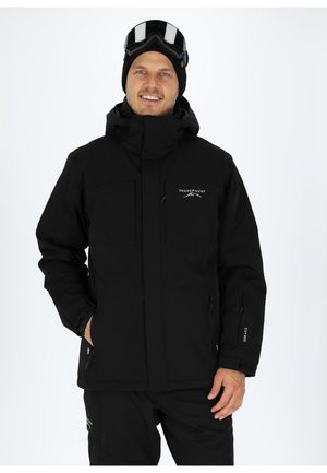ST ANTON - Snowboardjacke - black black