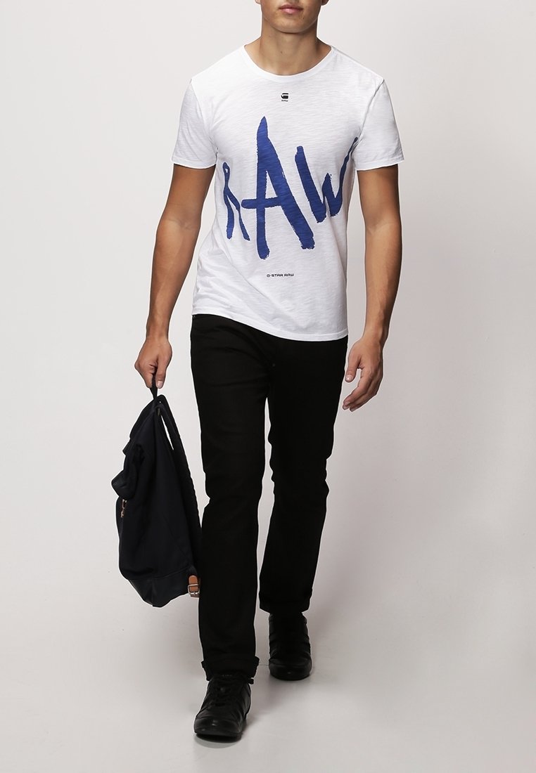 G-STAR T-shirt imprimé - white
