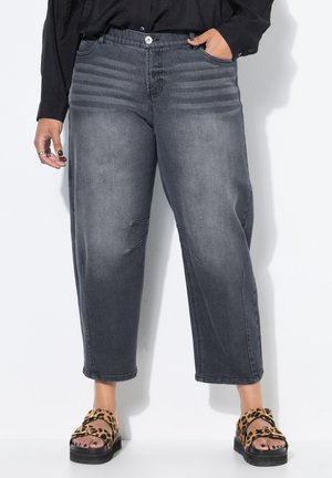 Wide Leg - dark grey denim