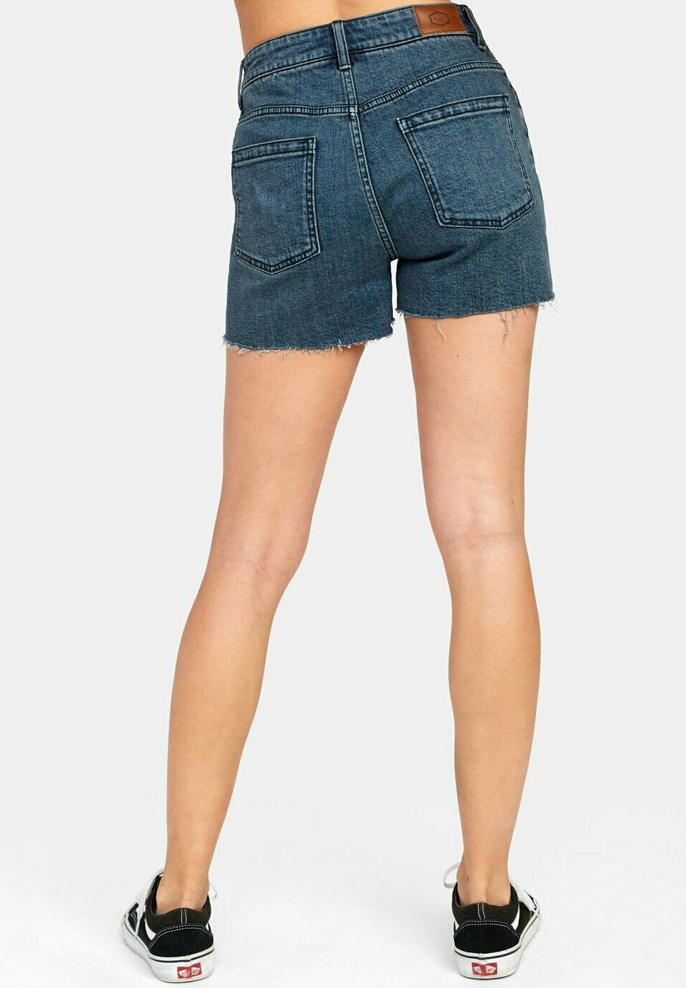 RVCA DONNA - Denim shorts - blue black/blue - Zalando.de