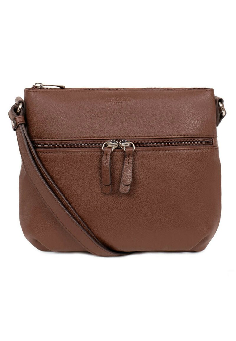 Hexagona CONFORT - Borsa a tracolla - cognac