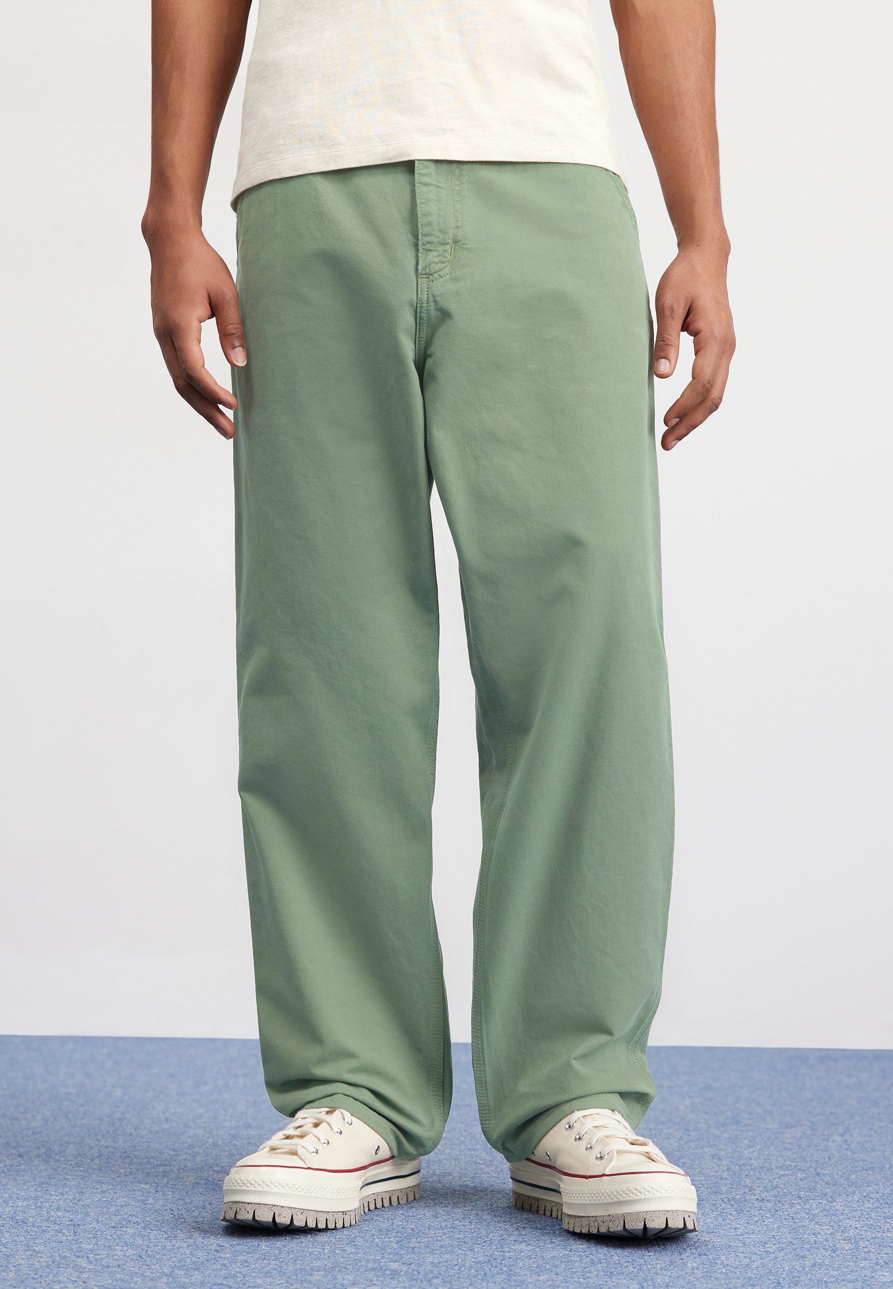 Carhartt WIP SINGLE KNEE PANT - Jeans Relaxed Fit - park garment 