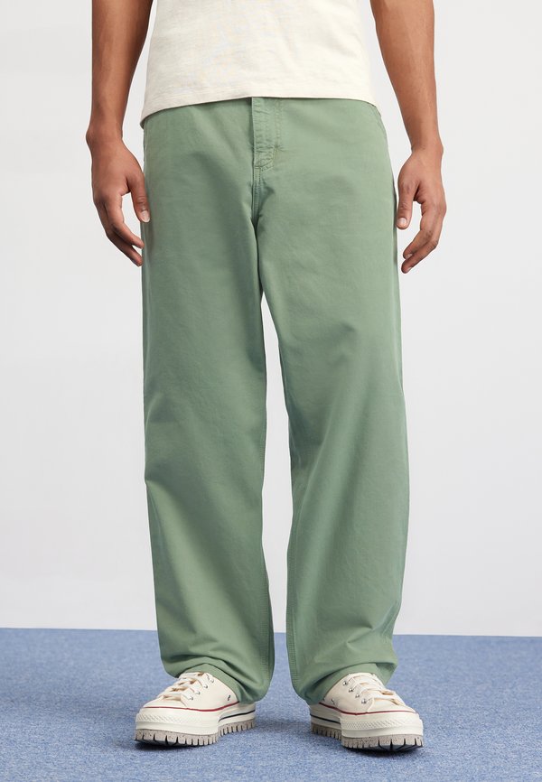 SINGLE KNEE PANT - Relaxed fit jeans - park garment dyed
