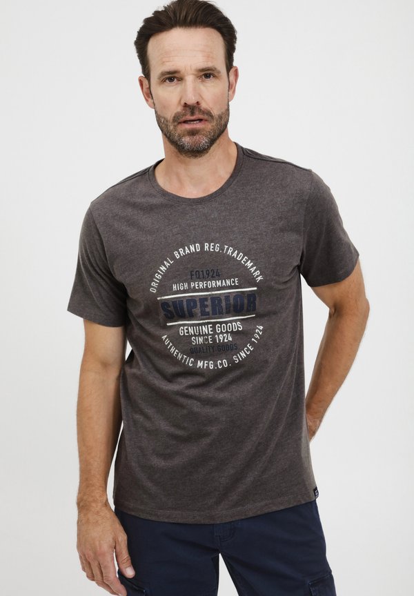 FQRIKO - T-Shirt print - pewter mix
