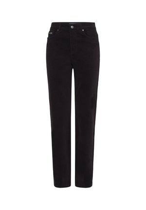 PULZ, PZSALLY HW STRAIGHT LEG - Pantalon classique - espresso