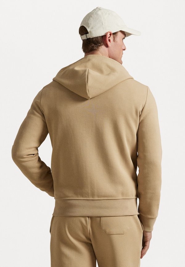 DOUBLE KNIT FULL ZIP HOODIE - Zip-up sweatshirt - vintage khaki3