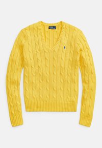 KIMBERLY LONG SLEEVE PULLOVER - Maglione - trainer yellow