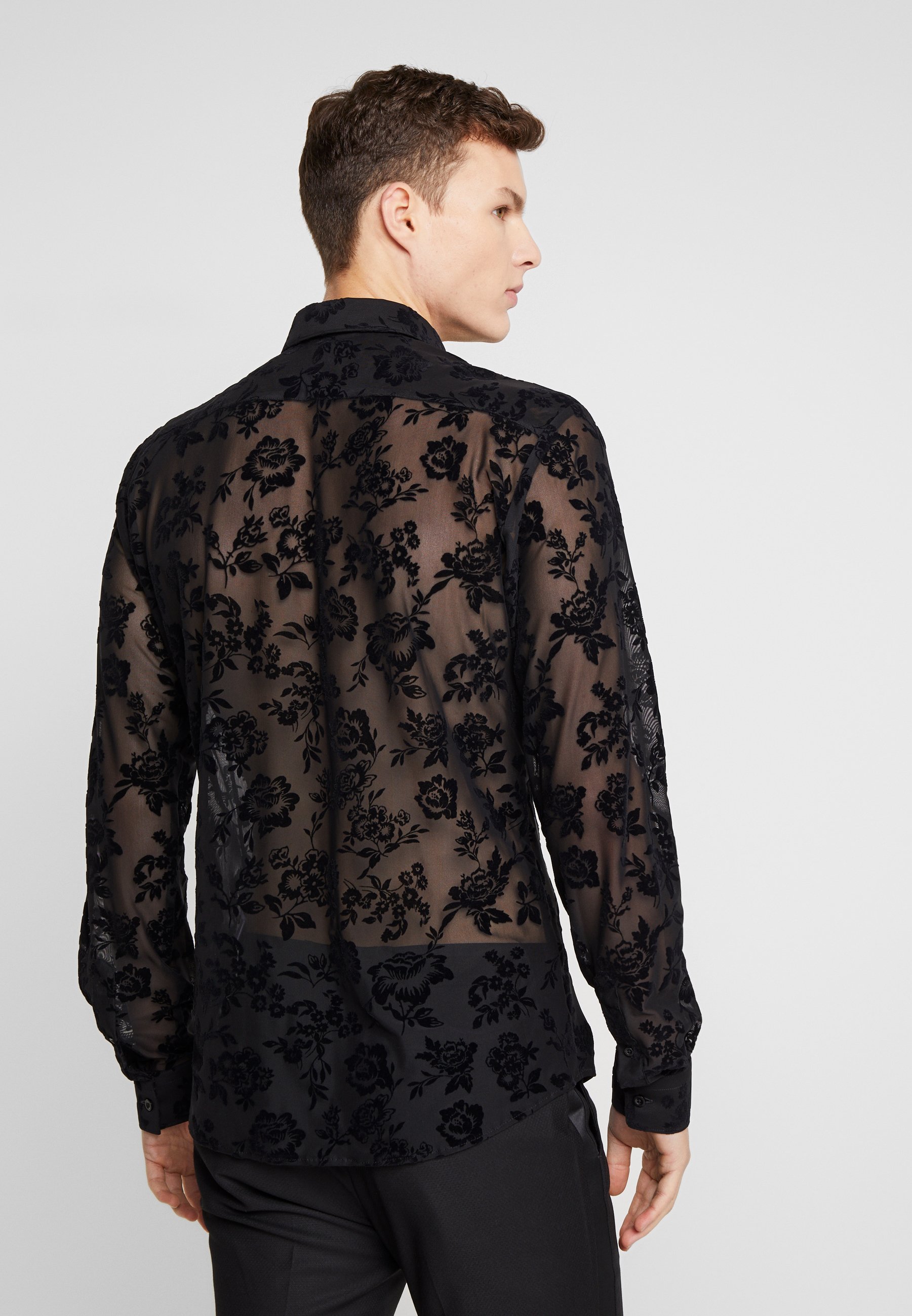 Twisted Tailor KASH FLORAL SHIRT Skjorte black Zalando.no Twisted Tailor HAYEK - Skjorte - black