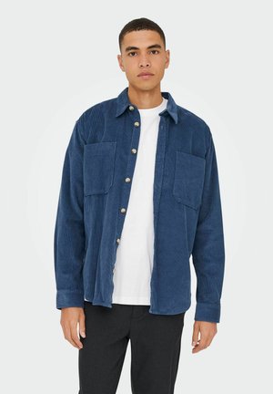 ONSALP RLX 2PKT WASHD LS NOOS - Skjorter - vintage indigo