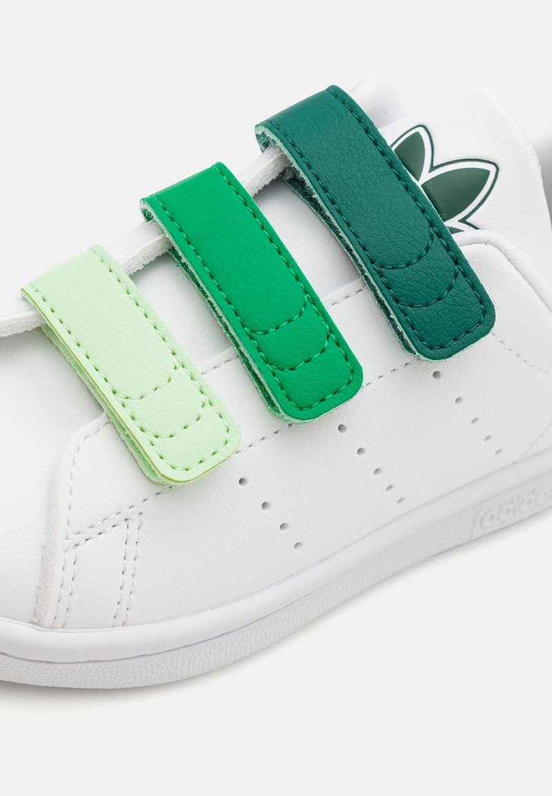 adidas gazelle silver green womens adidas Originals Stan Smith Shoes | White/Green main image 0