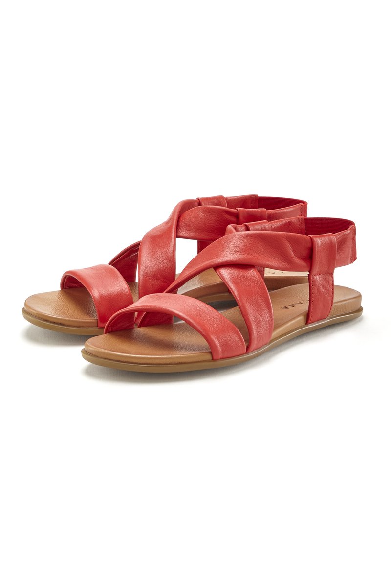 LASCANA Riemensandalette - rot