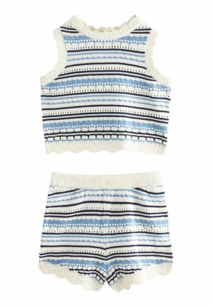 SET  - REGULAR FIT - Short - blue white